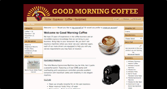 Desktop Screenshot of goodmorningcoffee.com